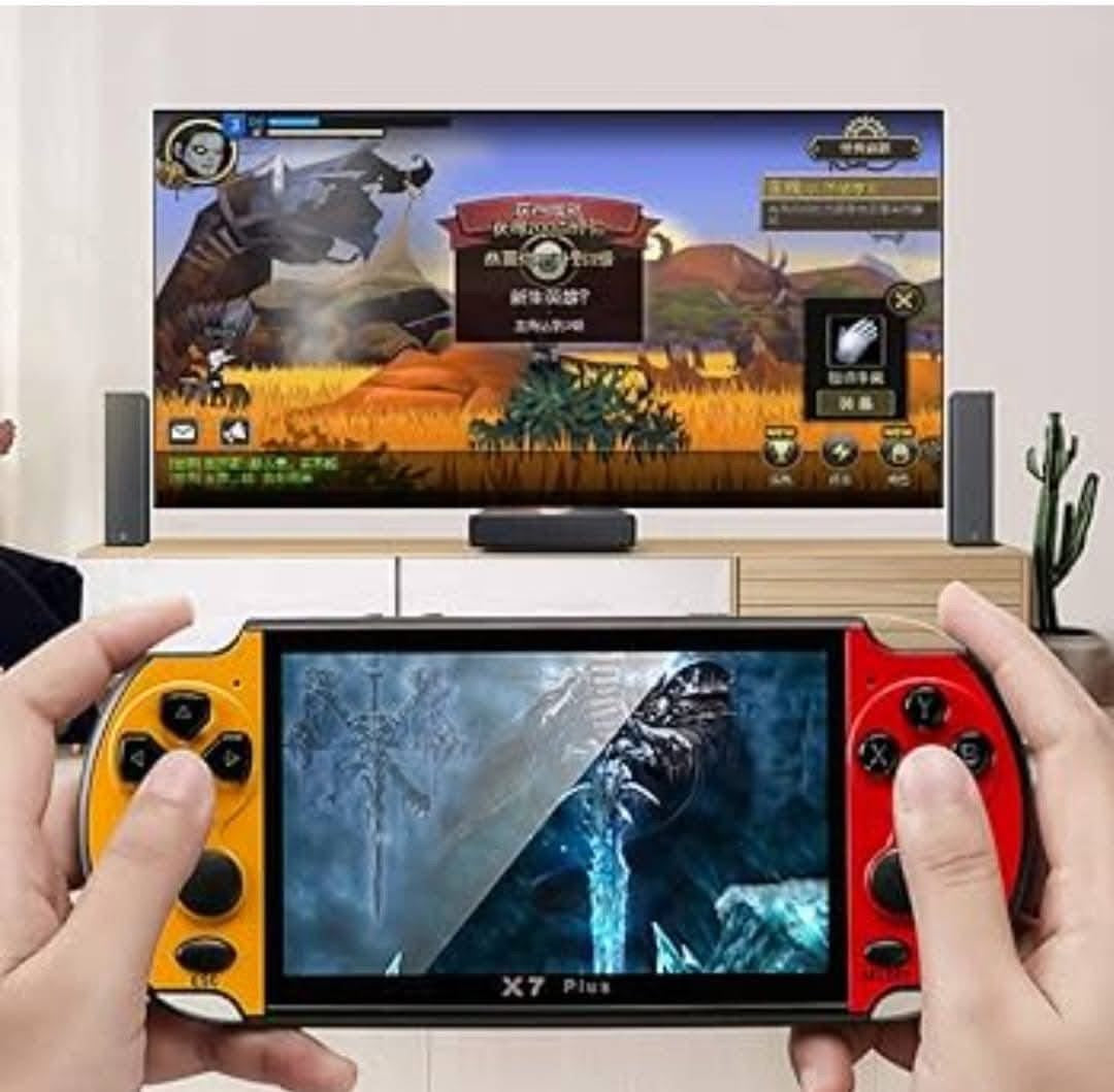 🎮 CONSOLE DE JEU PORTABLE X7 PLUS – NOUVELLE GÉNÉRATION 🔥
